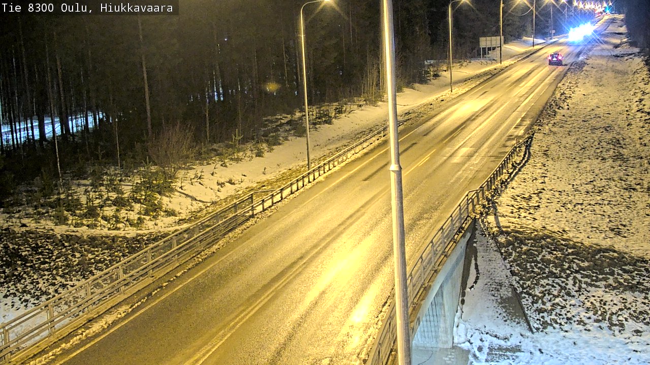 Kelikamerat Kuva tie 8300 Oulu Hiukkavaara, Oulu, Pohjois-Pohjanmaa
