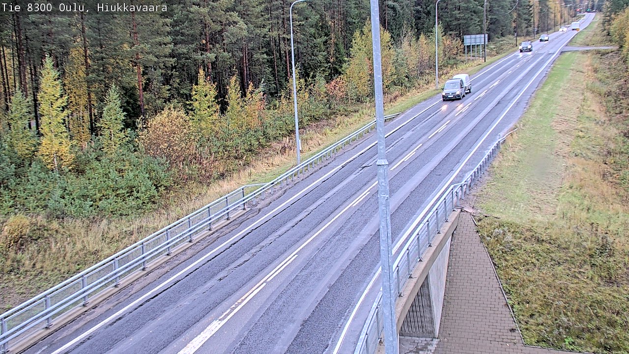 Kelikamerat Kuva tie 8300 Oulu Hiukkavaara, Oulu, Pohjois-Pohjanmaa