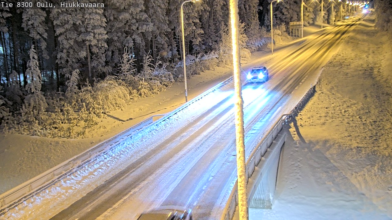 Kelikamerat Kuva tie 8300 Oulu Hiukkavaara, Oulu, Pohjois-Pohjanmaa