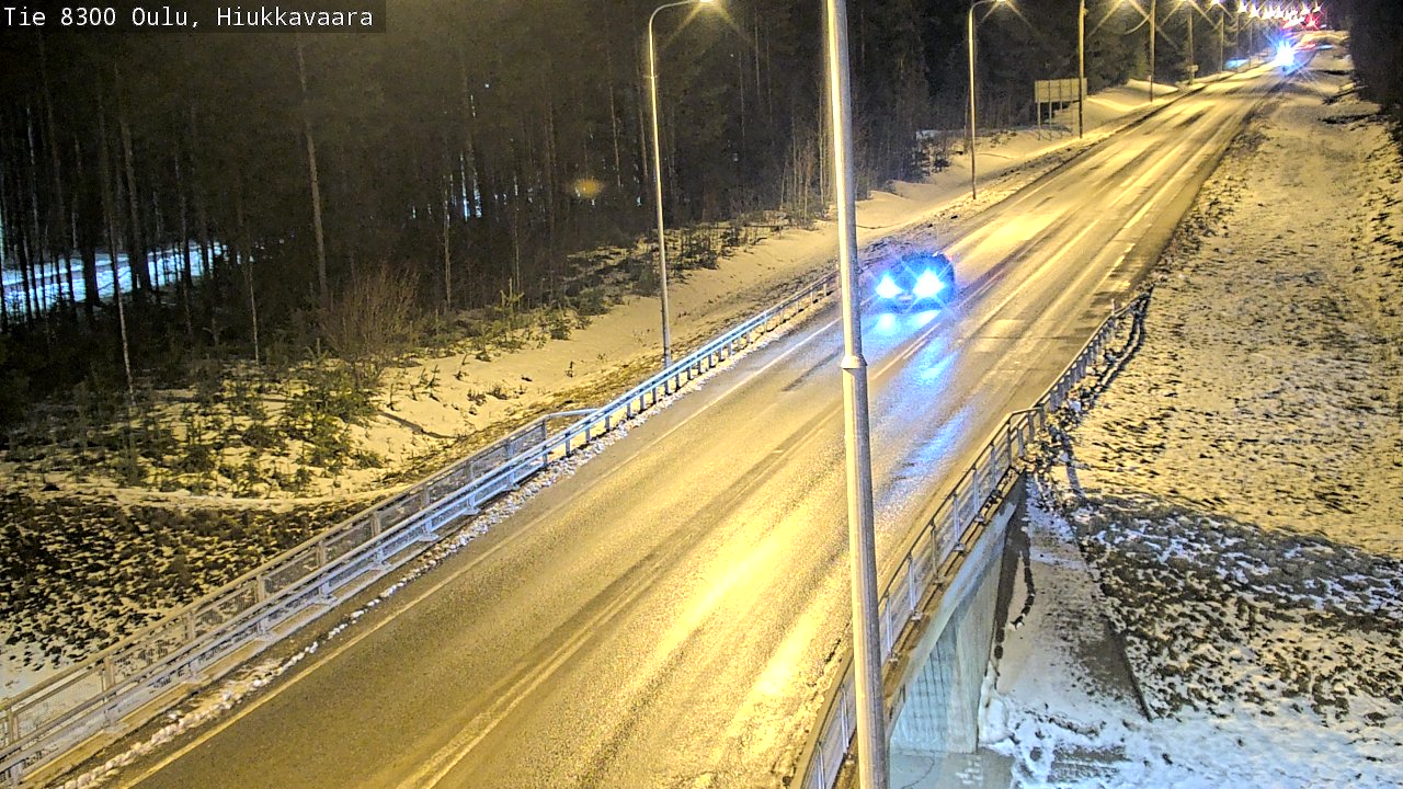 Kelikamerat Kuva tie 8300 Oulu Hiukkavaara, Oulu, Pohjois-Pohjanmaa