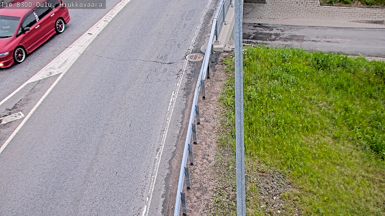 Kelikamerat Kuva tie 8300 Oulu Hiukkavaara, Oulu, Pohjois-Pohjanmaa