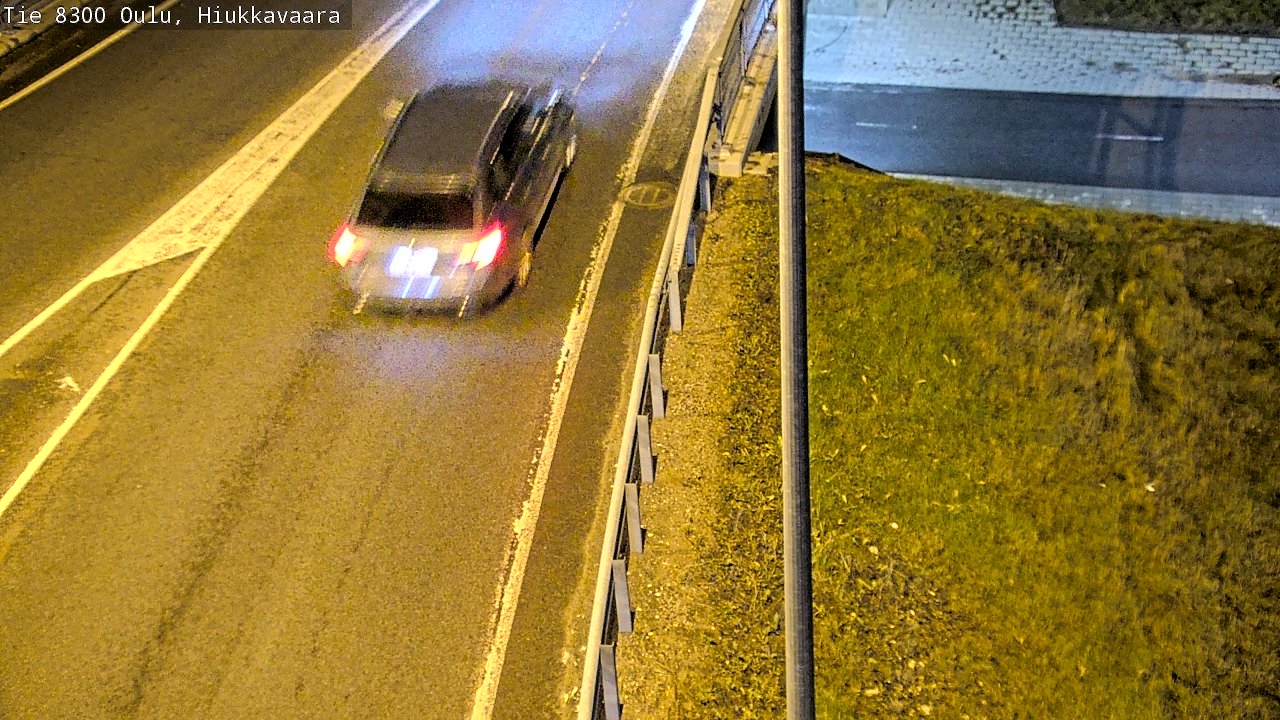 Kelikamerat Kuva tie 8300 Oulu Hiukkavaara, Oulu, Pohjois-Pohjanmaa