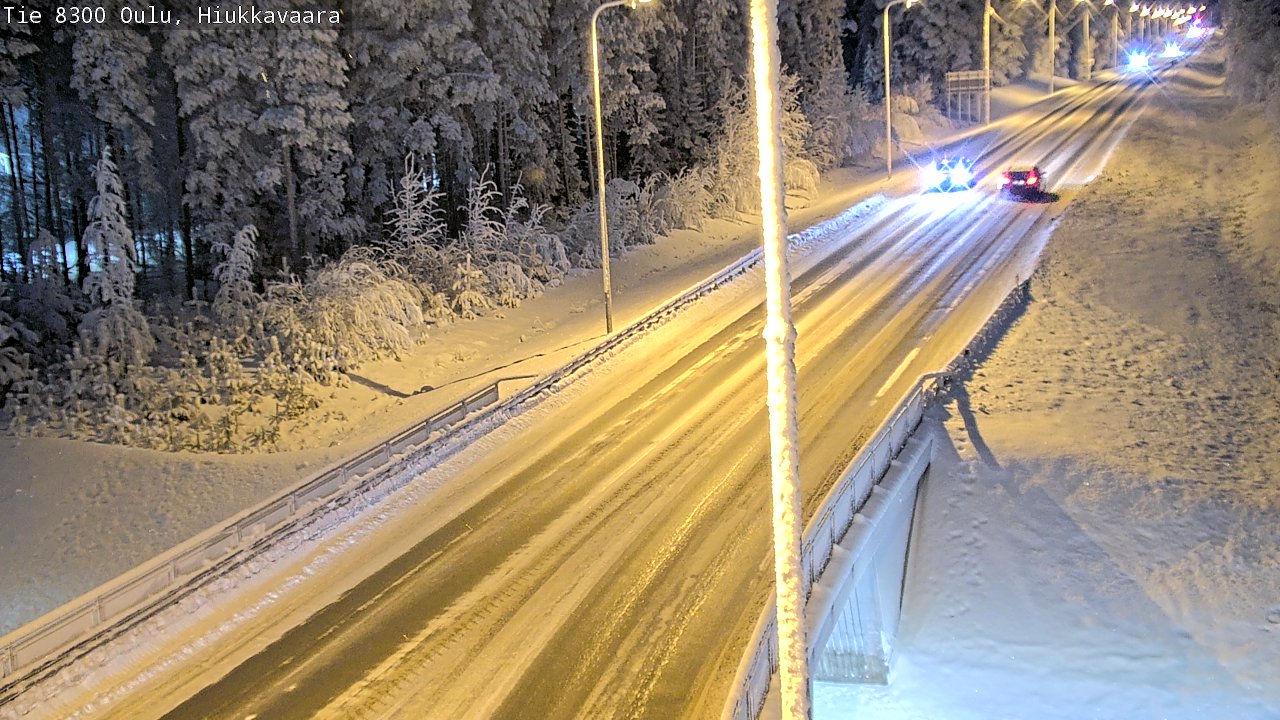 Kelikamerat Kuva tie 8300 Oulu Hiukkavaara, Oulu, Pohjois-Pohjanmaa