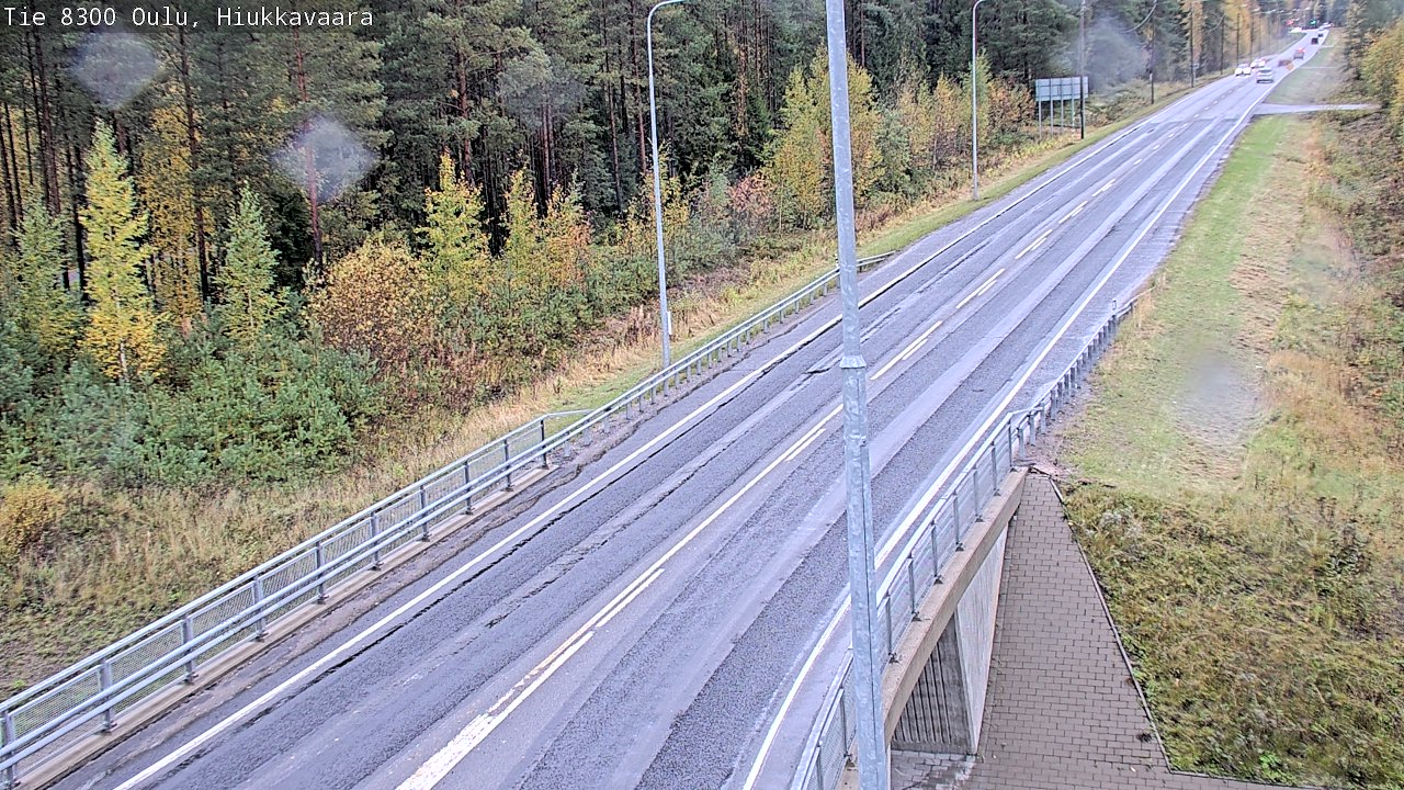 Kelikamerat Kuva tie 8300 Oulu Hiukkavaara, Oulu, Pohjois-Pohjanmaa
