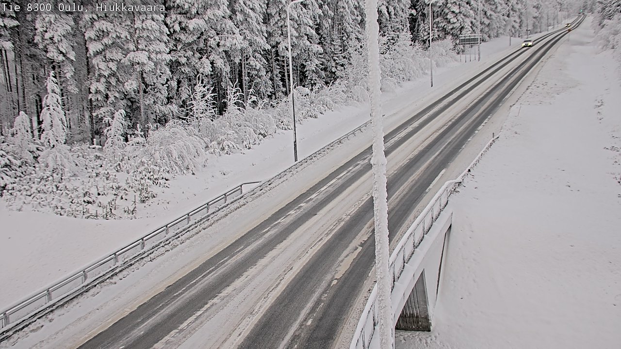 Kelikamerat Kuva tie 8300 Oulu Hiukkavaara, Oulu, Pohjois-Pohjanmaa