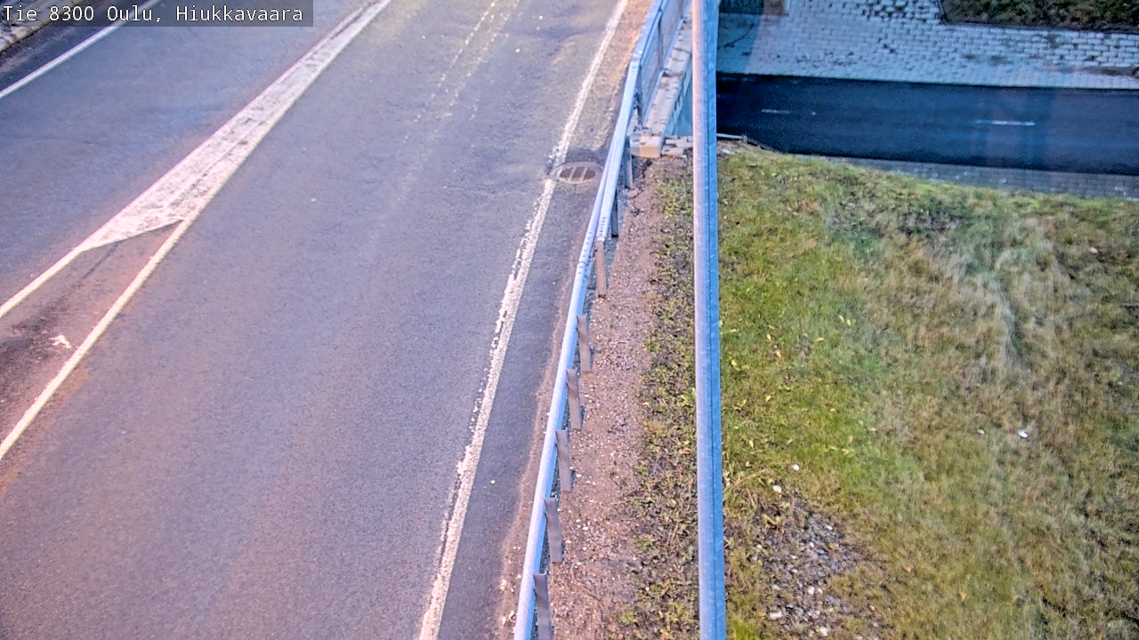 Kelikamerat Kuva tie 8300 Oulu Hiukkavaara, Oulu, Pohjois-Pohjanmaa