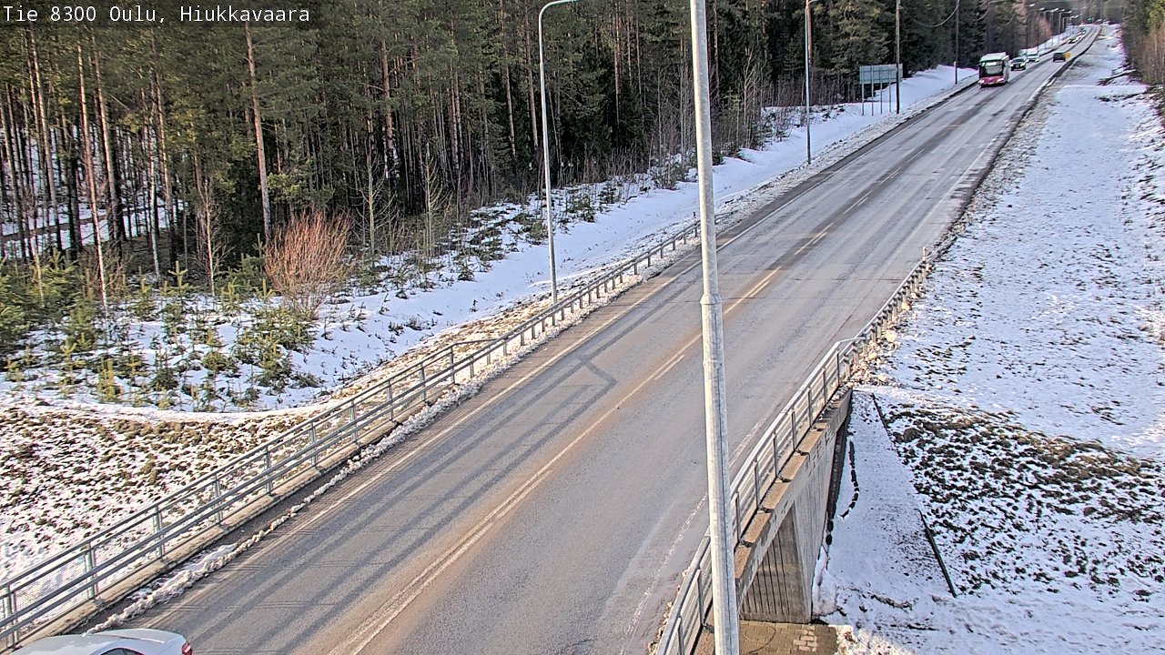 Kelikamerat Kuva tie 8300 Oulu Hiukkavaara, Oulu, Pohjois-Pohjanmaa