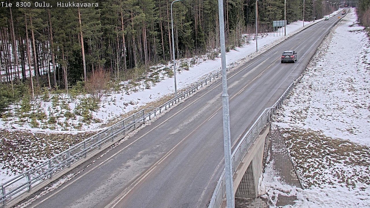 Kelikamerat Kuva tie 8300 Oulu Hiukkavaara, Oulu, Pohjois-Pohjanmaa