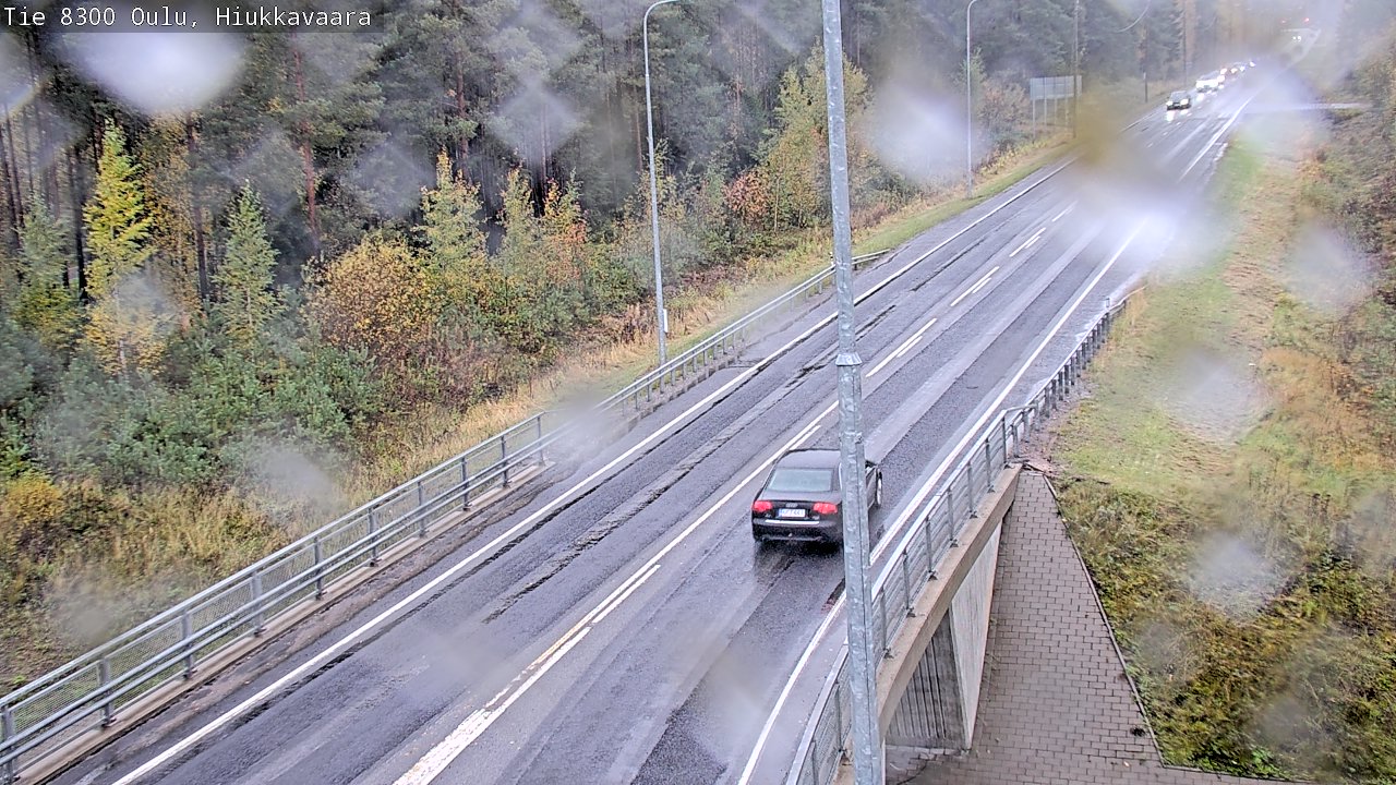 Kelikamerat Kuva tie 8300 Oulu Hiukkavaara, Oulu, Pohjois-Pohjanmaa