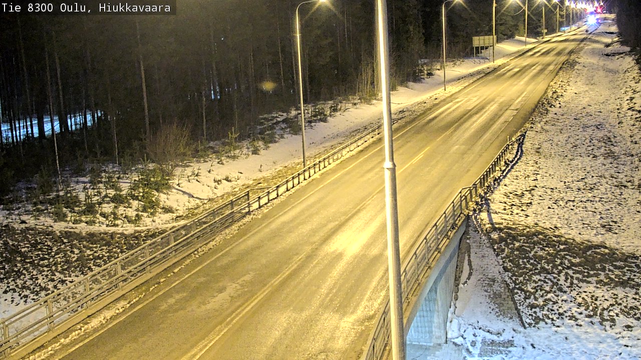 Kelikamerat Kuva tie 8300 Oulu Hiukkavaara, Oulu, Pohjois-Pohjanmaa