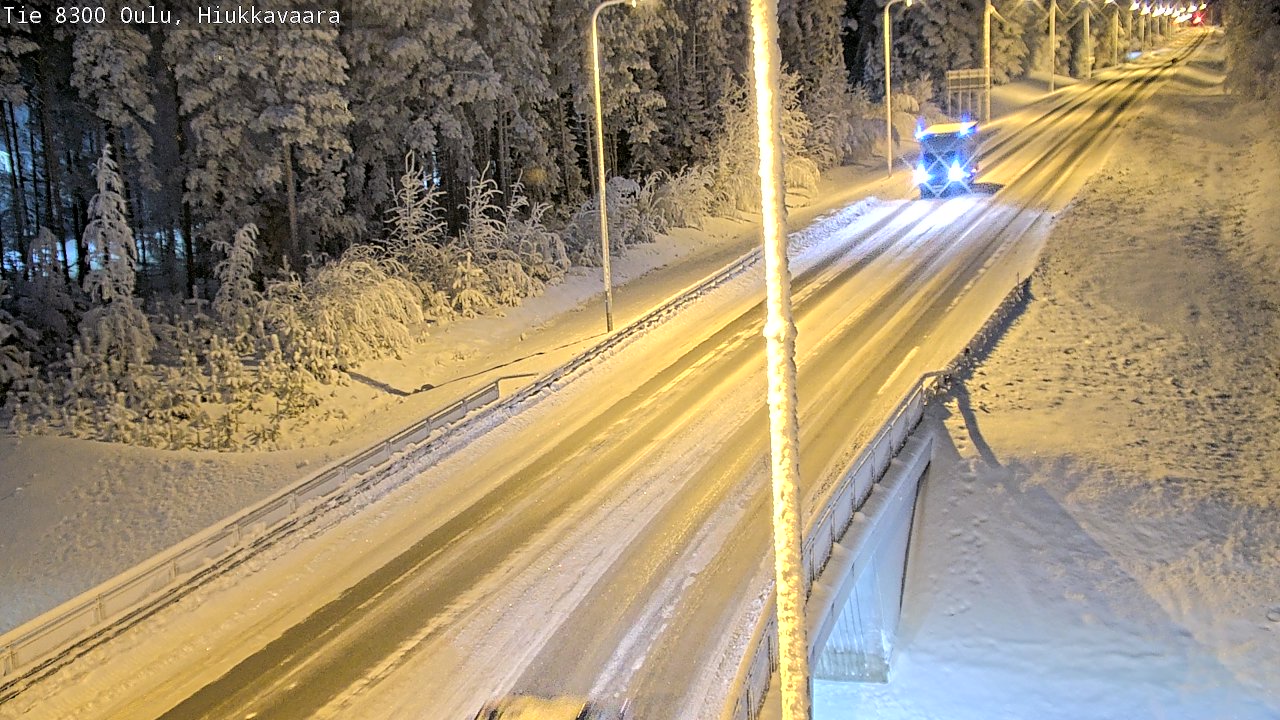 Kelikamerat Kuva tie 8300 Oulu Hiukkavaara, Oulu, Pohjois-Pohjanmaa