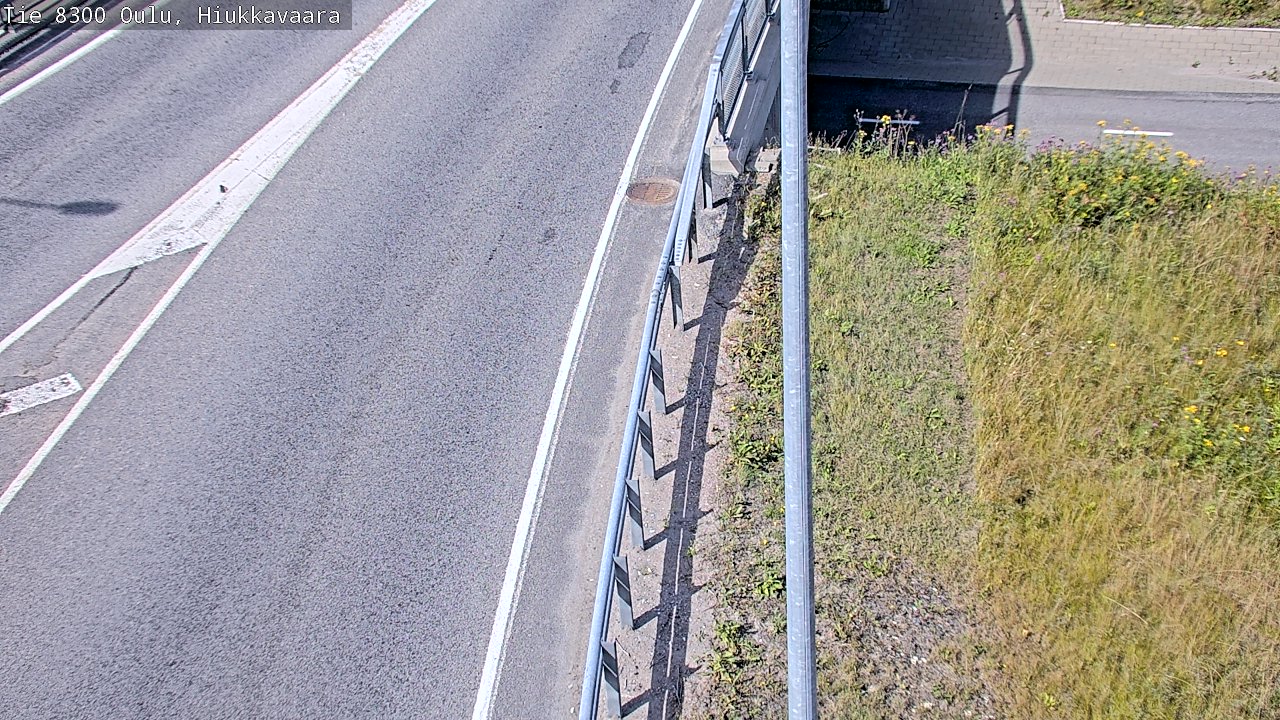 Kelikamerat Kuva tie 8300 Oulu Hiukkavaara, Oulu, Pohjois-Pohjanmaa