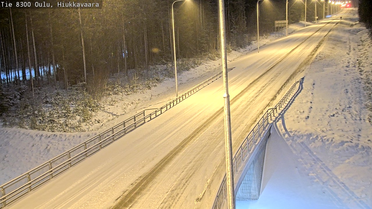 Kelikamerat Kuva tie 8300 Oulu Hiukkavaara, Oulu, Pohjois-Pohjanmaa