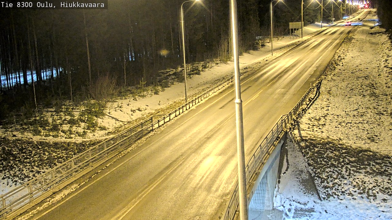 Kelikamerat Kuva tie 8300 Oulu Hiukkavaara, Oulu, Pohjois-Pohjanmaa