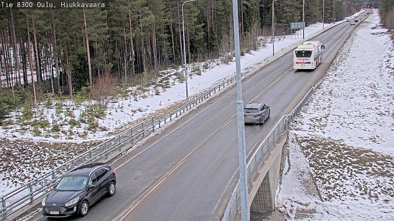 Kelikamerat Kuva tie 8300 Oulu Hiukkavaara, Oulu, Pohjois-Pohjanmaa