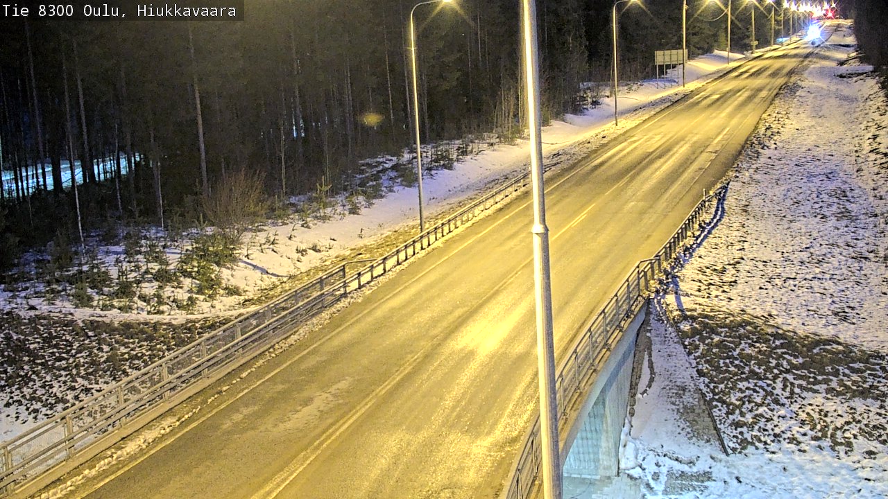 Kelikamerat Kuva tie 8300 Oulu Hiukkavaara, Oulu, Pohjois-Pohjanmaa