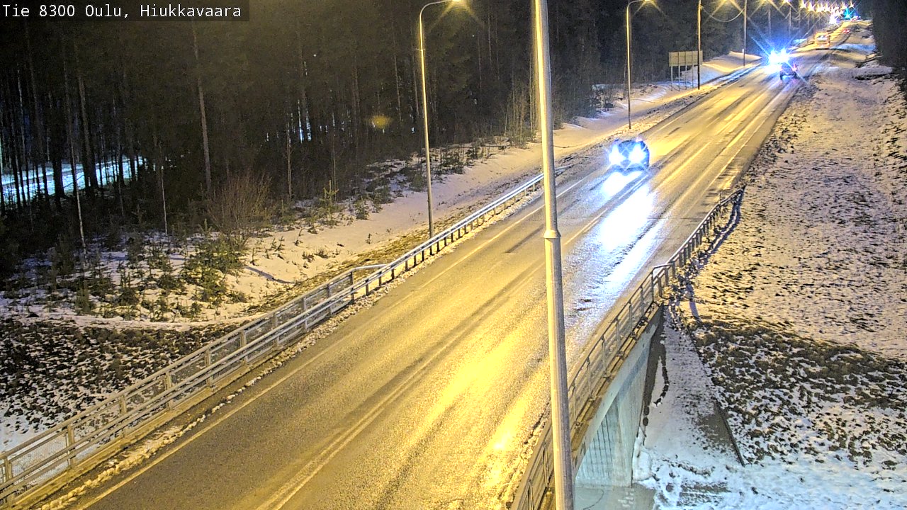 Kelikamerat Kuva tie 8300 Oulu Hiukkavaara, Oulu, Pohjois-Pohjanmaa