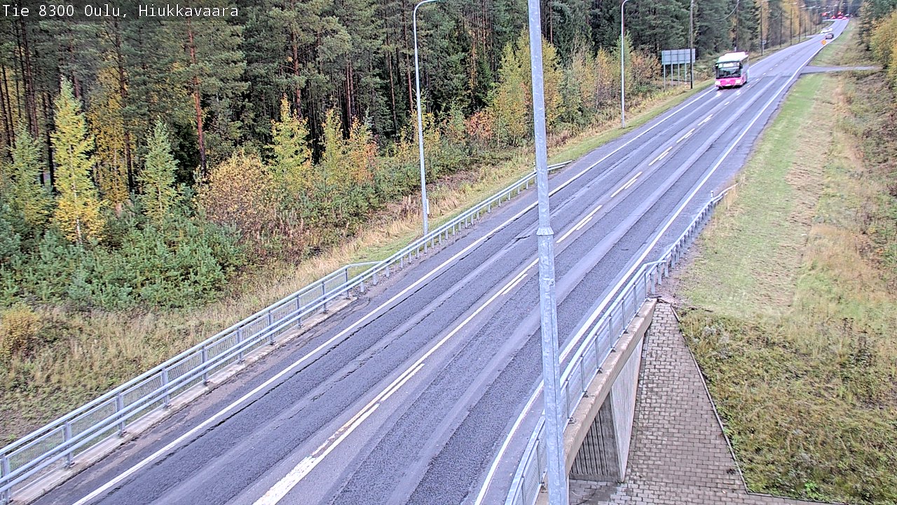 Kelikamerat Kuva tie 8300 Oulu Hiukkavaara, Oulu, Pohjois-Pohjanmaa