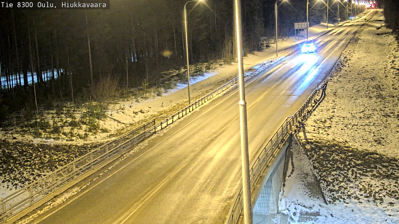 Kelikamerat Kuva tie 8300 Oulu Hiukkavaara, Oulu, Pohjois-Pohjanmaa