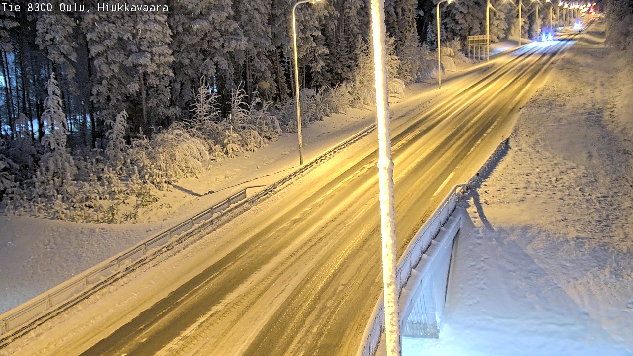Kelikamerat Kuva tie 8300 Oulu Hiukkavaara, Oulu, Pohjois-Pohjanmaa