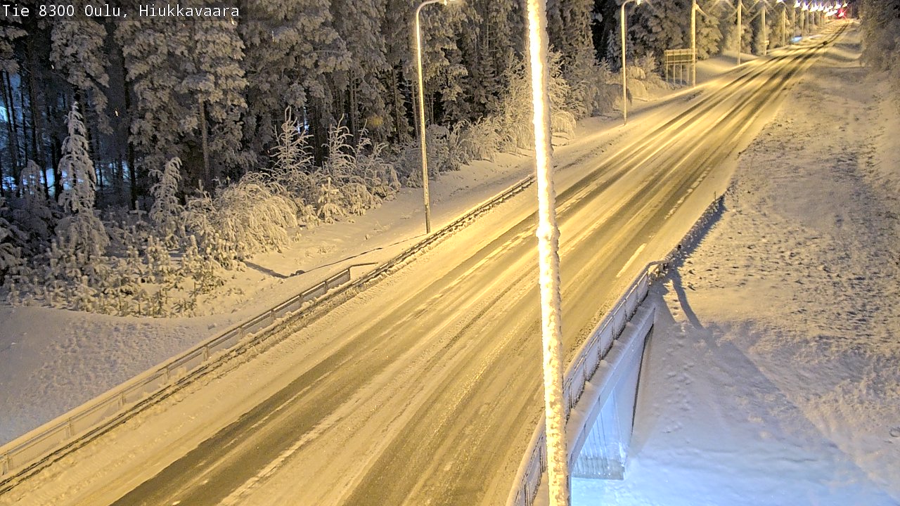 Kelikamerat Kuva tie 8300 Oulu Hiukkavaara, Oulu, Pohjois-Pohjanmaa