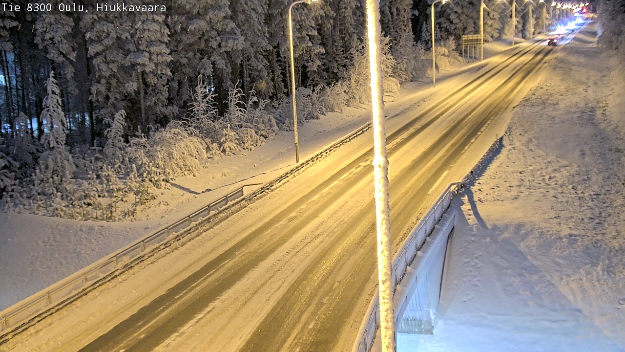 Kelikamerat Kuva tie 8300 Oulu Hiukkavaara, Oulu, Pohjois-Pohjanmaa