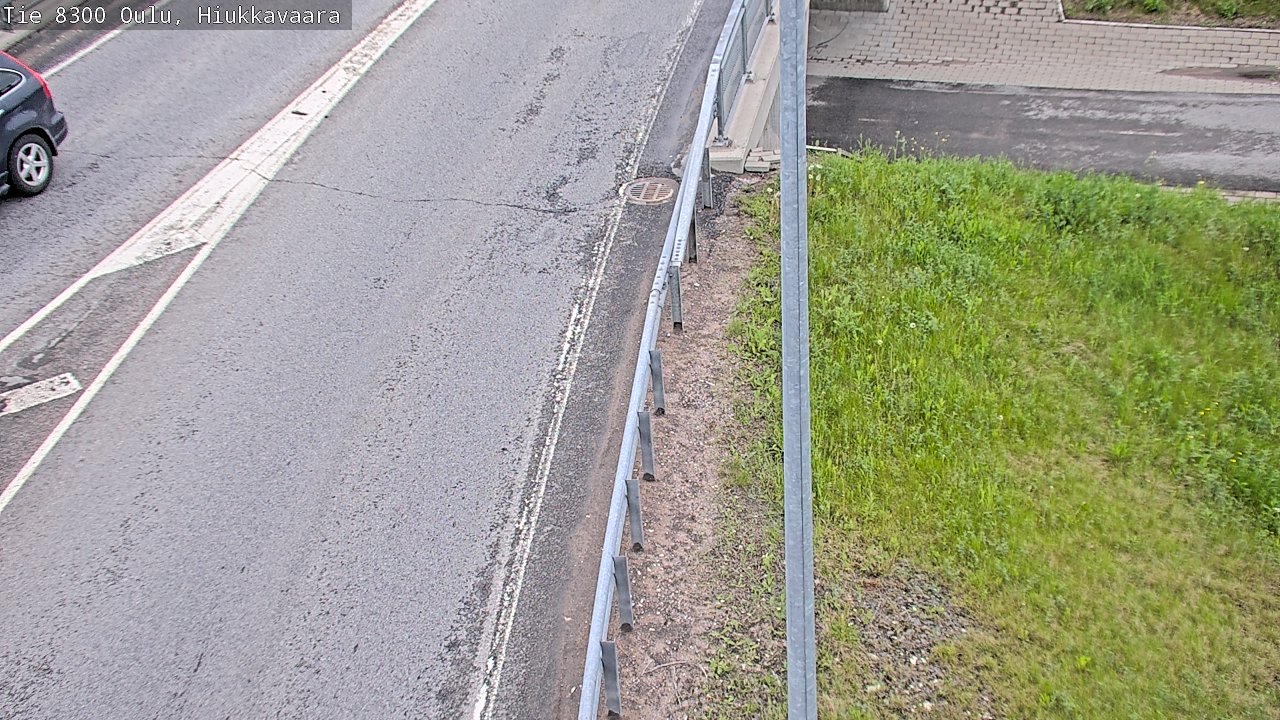 Kelikamerat Kuva tie 8300 Oulu Hiukkavaara, Oulu, Pohjois-Pohjanmaa