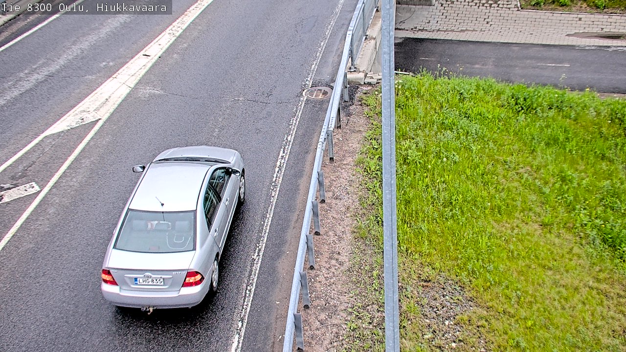 Kelikamerat Kuva tie 8300 Oulu Hiukkavaara, Oulu, Pohjois-Pohjanmaa