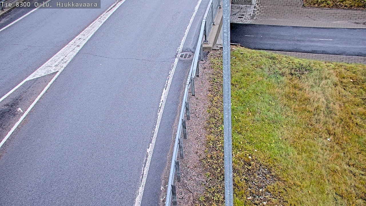 Kelikamerat Kuva tie 8300 Oulu Hiukkavaara, Oulu, Pohjois-Pohjanmaa