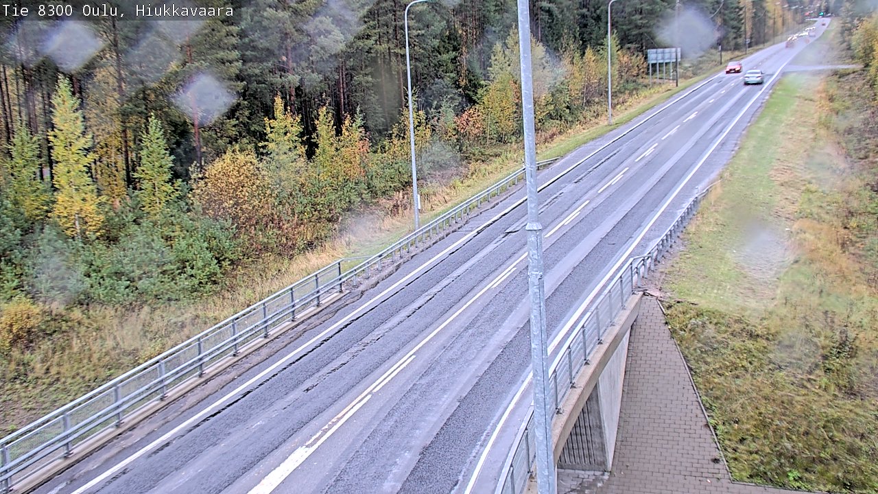 Kelikamerat Kuva tie 8300 Oulu Hiukkavaara, Oulu, Pohjois-Pohjanmaa
