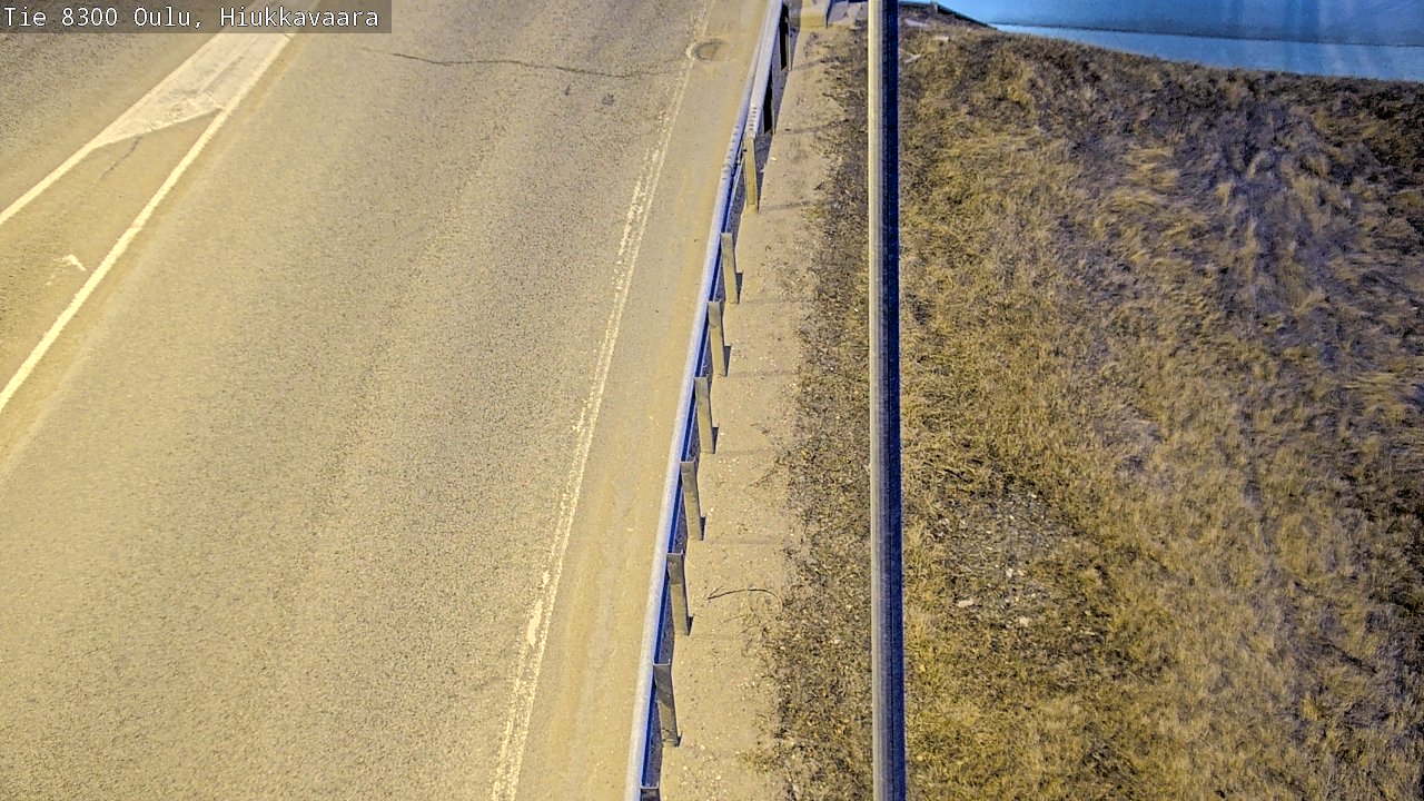 Kelikamerat Kuva tie 8300 Oulu Hiukkavaara, Oulu, Pohjois-Pohjanmaa