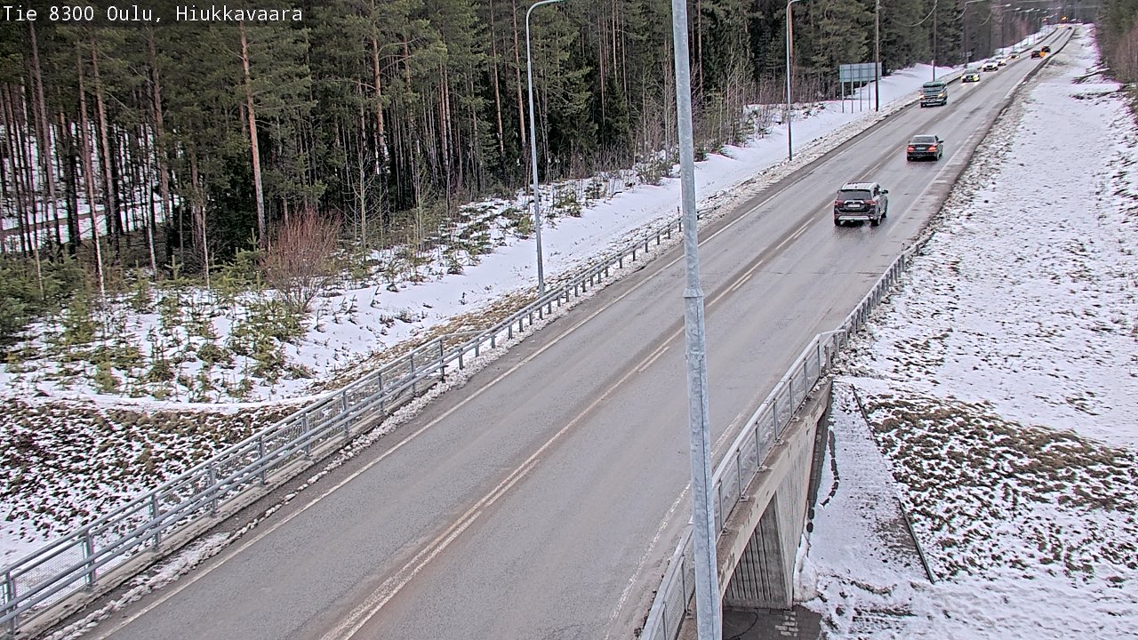 Kelikamerat Kuva tie 8300 Oulu Hiukkavaara, Oulu, Pohjois-Pohjanmaa