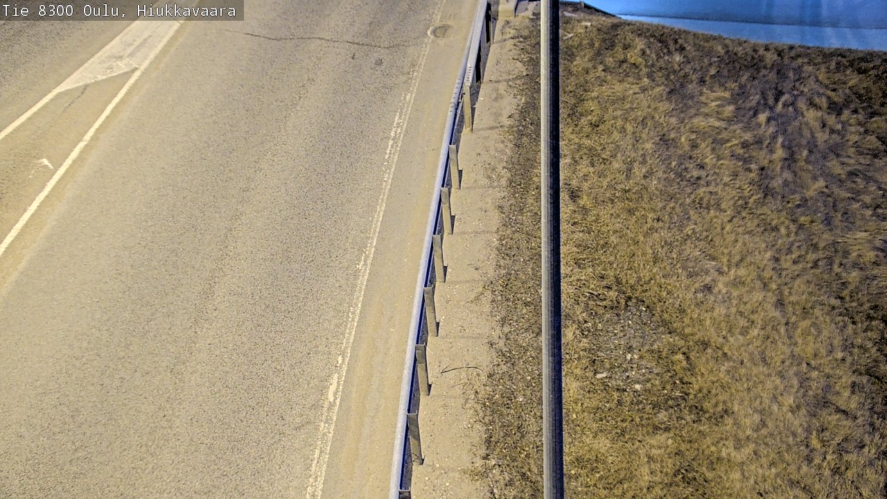 Kelikamerat Kuva tie 8300 Oulu Hiukkavaara, Oulu, Pohjois-Pohjanmaa