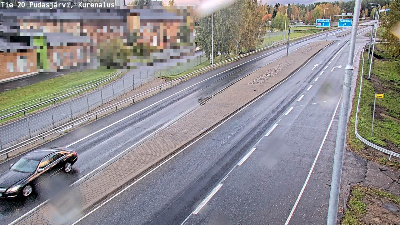 Weather Camera Image Väg 20Pudasjärvi, Kurenalus, Pudasjärvi, Pohjois-Pohjanmaa