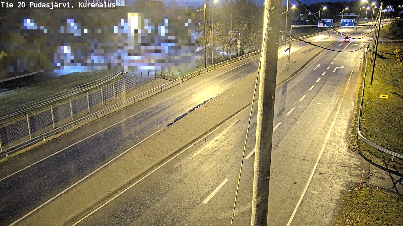 Kelikamerat Kuva Tie 20 Pudasjärvi, Kurenalus, Pudasjärvi, Pohjois-Pohjanmaa