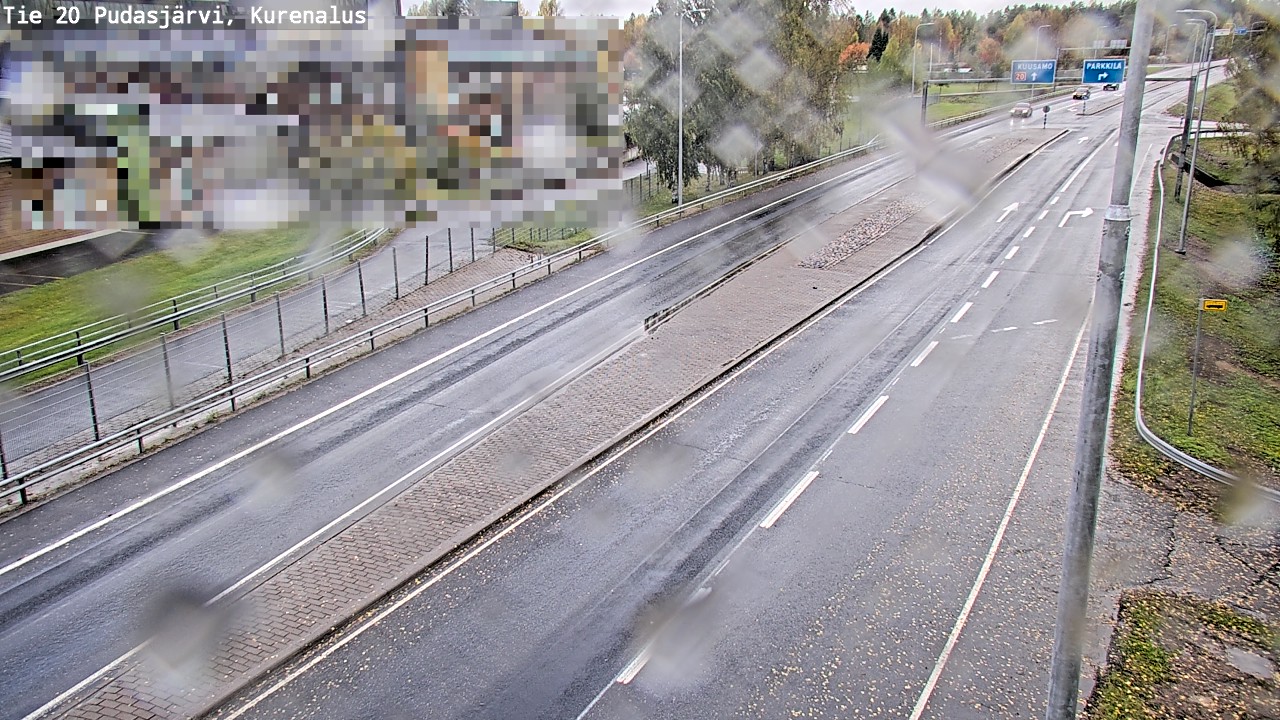 Weather Camera Image Väg 20Pudasjärvi, Kurenalus, Pudasjärvi, Pohjois-Pohjanmaa