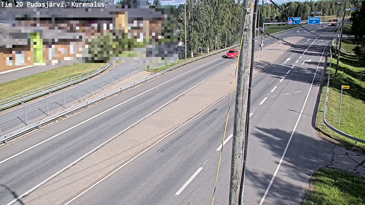 Kelikamerat Kuva Tie 20 Pudasjärvi, Kurenalus, Pudasjärvi, Pohjois-Pohjanmaa