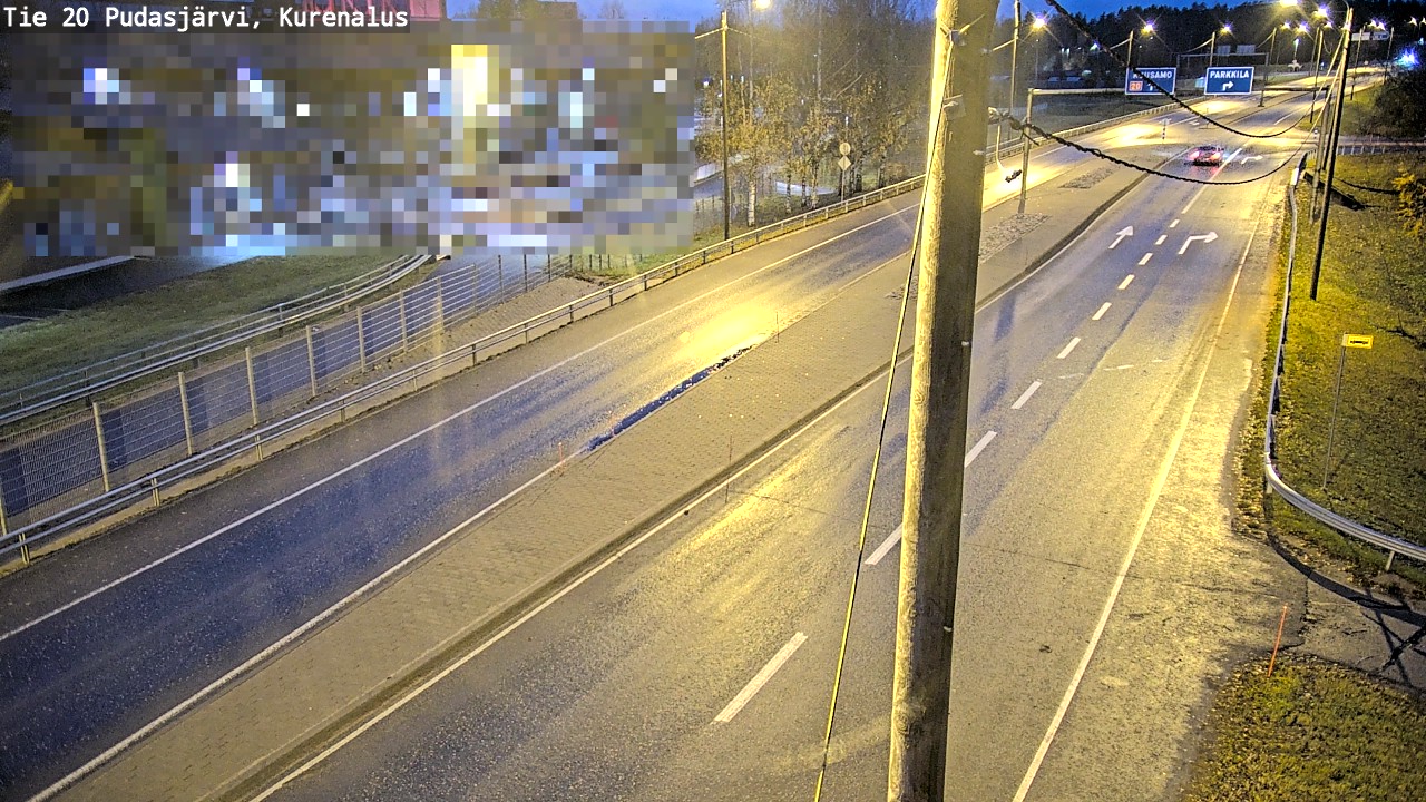 Kelikamerat Kuva Tie 20 Pudasjärvi, Kurenalus, Pudasjärvi, Pohjois-Pohjanmaa