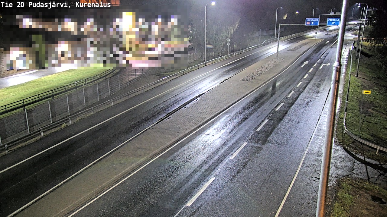Weather Camera Image Väg 20Pudasjärvi, Kurenalus, Pudasjärvi, Pohjois-Pohjanmaa