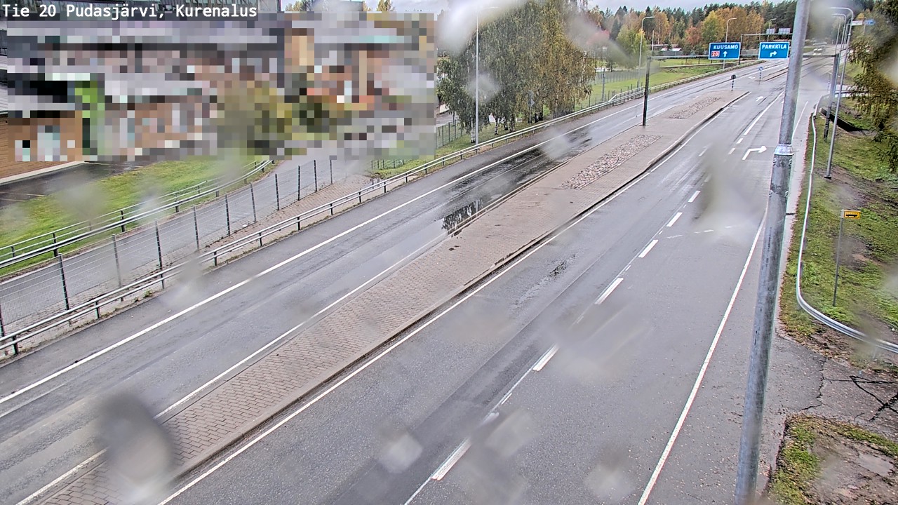Weather Camera Image Väg 20Pudasjärvi, Kurenalus, Pudasjärvi, Pohjois-Pohjanmaa