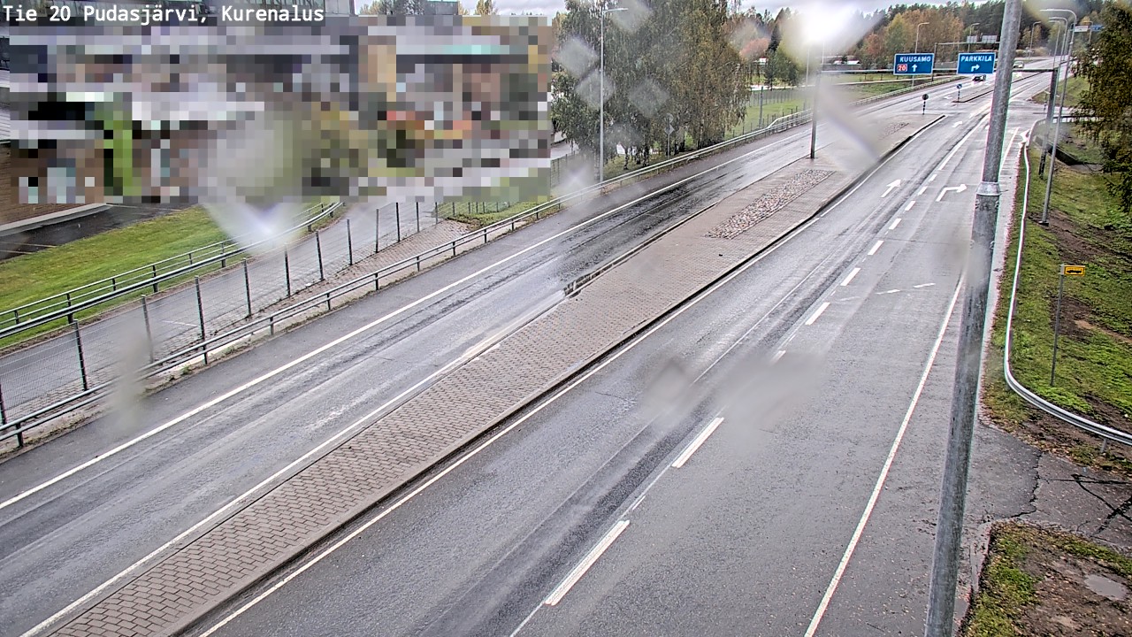 Weather Camera Image Väg 20Pudasjärvi, Kurenalus, Pudasjärvi, Pohjois-Pohjanmaa