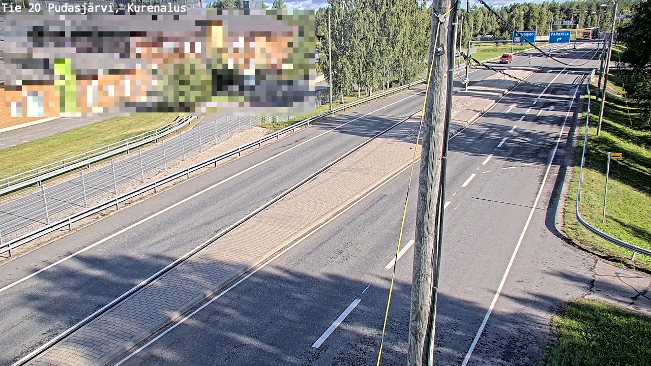 Kelikamerat Kuva Tie 20 Pudasjärvi, Kurenalus, Pudasjärvi, Pohjois-Pohjanmaa