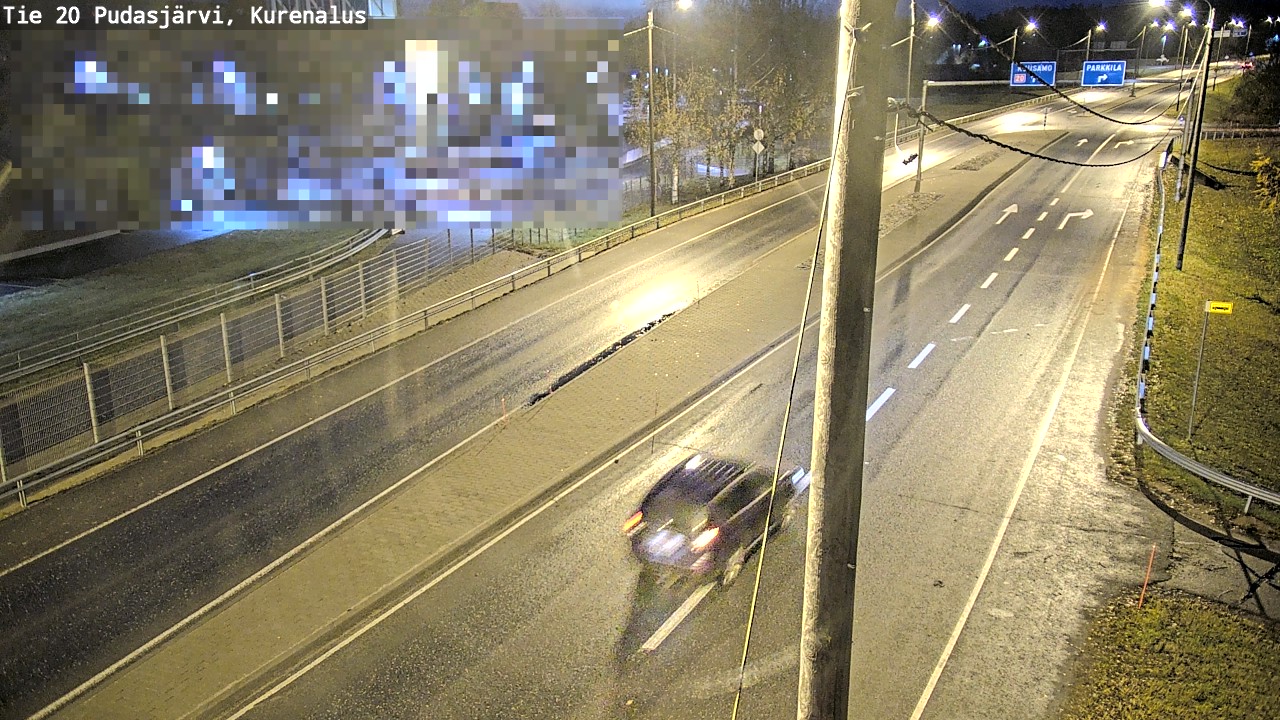 Kelikamerat Kuva Tie 20 Pudasjärvi, Kurenalus, Pudasjärvi, Pohjois-Pohjanmaa