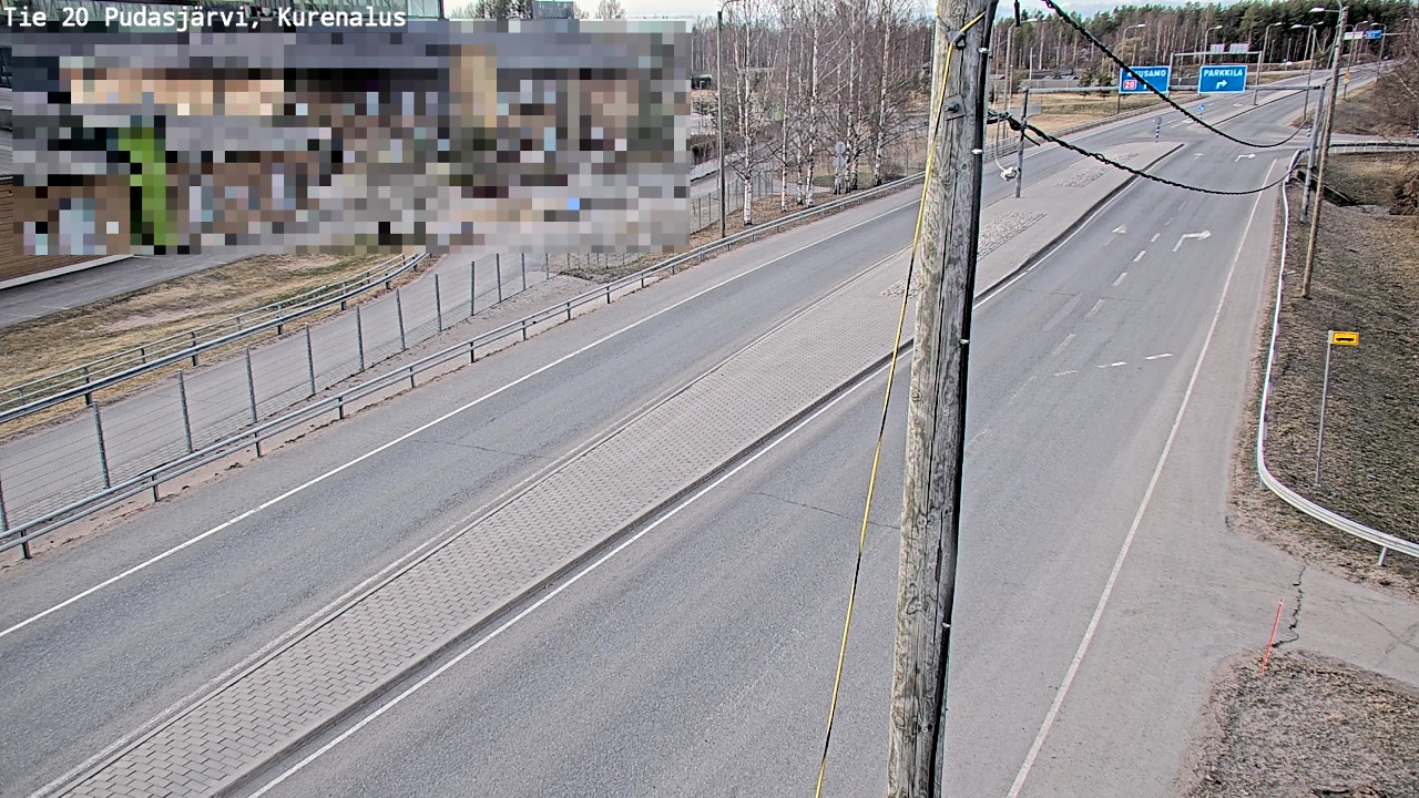 Kelikamerat Kuva Tie 20 Pudasjärvi, Kurenalus, Pudasjärvi, Pohjois-Pohjanmaa