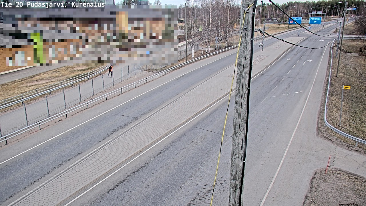 Kelikamerat Kuva Tie 20 Pudasjärvi, Kurenalus, Pudasjärvi, Pohjois-Pohjanmaa