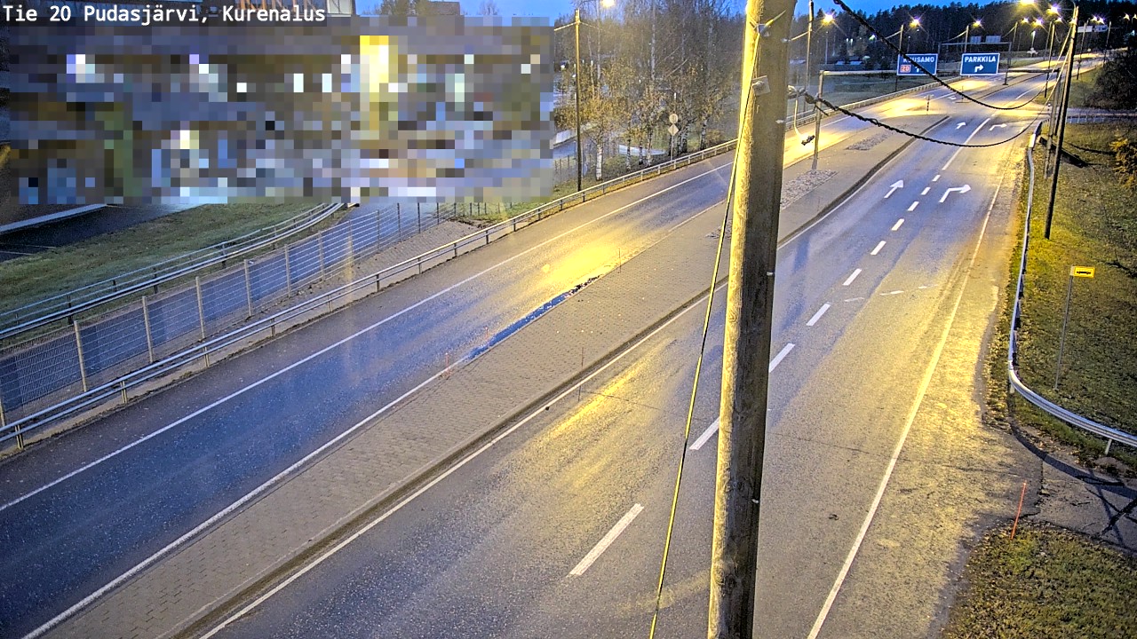 Kelikamerat Kuva Tie 20 Pudasjärvi, Kurenalus, Pudasjärvi, Pohjois-Pohjanmaa