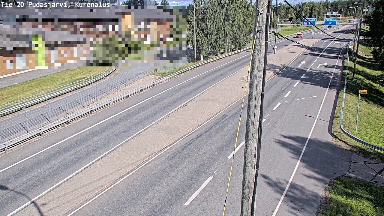 Kelikamerat Kuva Tie 20 Pudasjärvi, Kurenalus, Pudasjärvi, Pohjois-Pohjanmaa