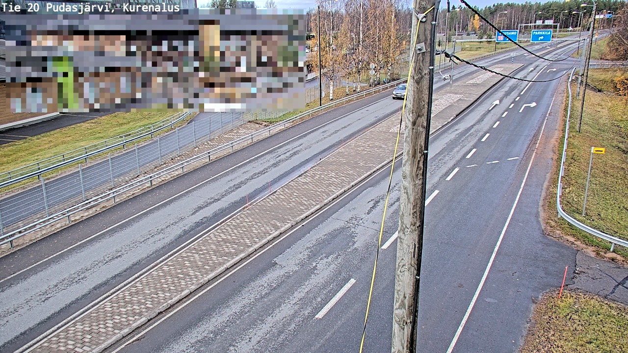 Kelikamerat Kuva Tie 20 Pudasjärvi, Kurenalus, Pudasjärvi, Pohjois-Pohjanmaa