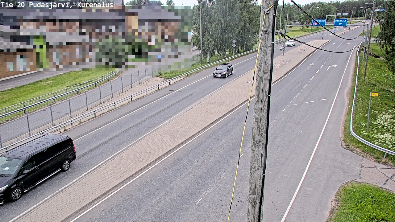 Kelikamerat Kuva Tie 20 Pudasjärvi, Kurenalus, Pudasjärvi, Pohjois-Pohjanmaa