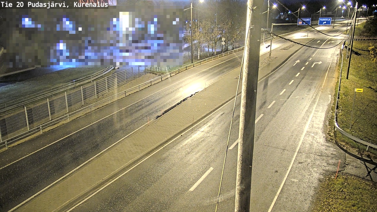 Kelikamerat Kuva Tie 20 Pudasjärvi, Kurenalus, Pudasjärvi, Pohjois-Pohjanmaa